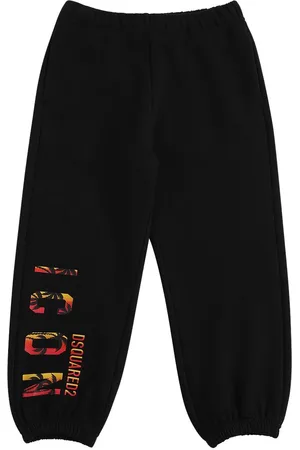 Dsquared2 Pantalones Deportivos De Algodón Con Logo