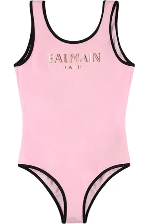 Balmain Bañador Entero De Lycra Estampado