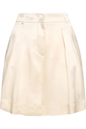 Alberta Ferretti Shorts De Satén