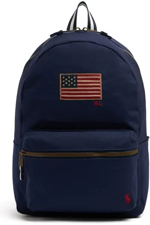 Ralph Lauren Mochila De Lona Con Estampado