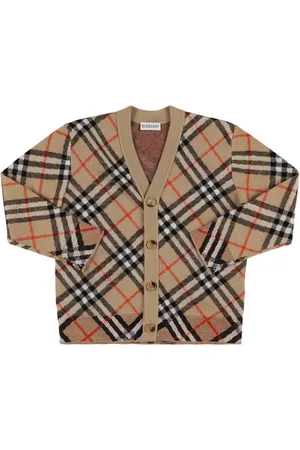 Burberry Cárdigan De Punto De Lana