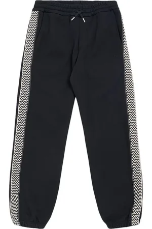 Lanvin Pantalones De Algodón Bordados