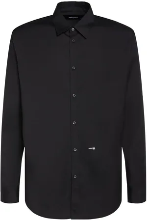 Dsquared2 Camisa De Algodón Stretch