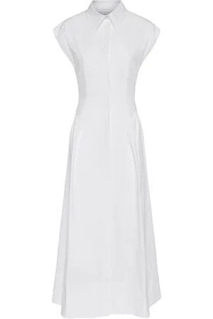 Sportmax Vestido Camisero De Popelina