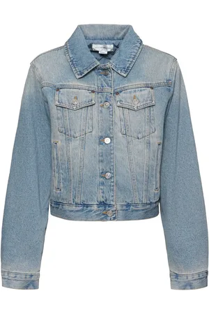 Victoria Beckham Chaqueta De Sarga De Denim
