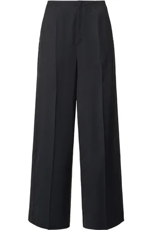 FORTE FORTE Pantalones Rectos De Viscosa