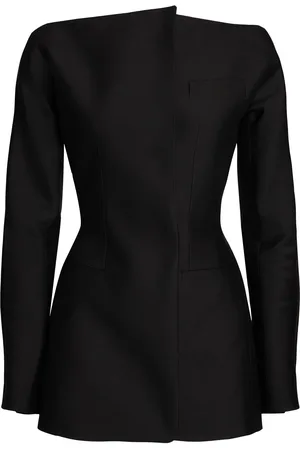 Jacquemus Vestido Corto De Lana Y Seda