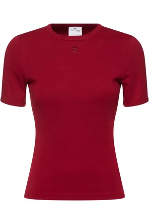 Courrèges Camiseta De Algodón