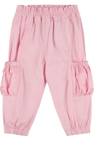 MONNALISA Pantalones Cargo De Algodón Stretch