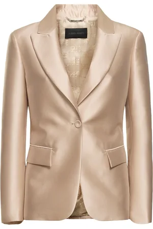 Alberta Ferretti Blazer De Seda Mikado