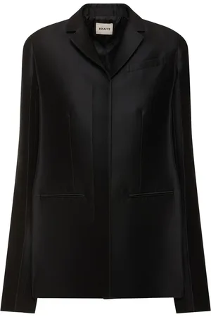 Khaite Blazer De Lana Y Seda