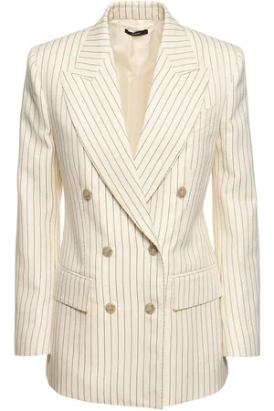 Tom Ford Chaqueta De Lana Y Seda