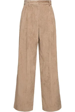 Brunello Cucinelli Pantalones Anchos De Pana