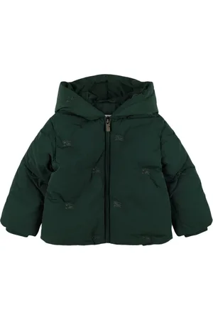 Burberry Chaqueta Acolchada De Nylon Con Capucha