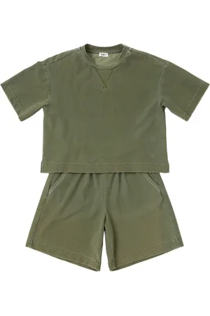 Il gufo Camiseta Y Shorts De Algodón Piqué
