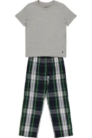 Ralph Lauren Pantalones Y Camiseta De Sarga De Algodón