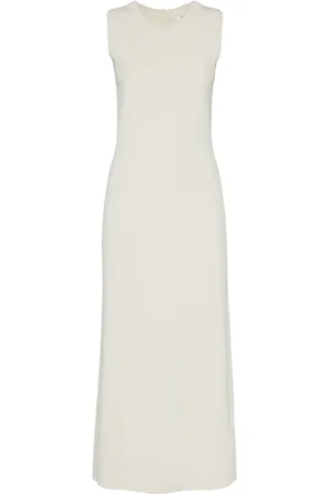 Max Mara Vestido Midi De Crepe Sin Mangas