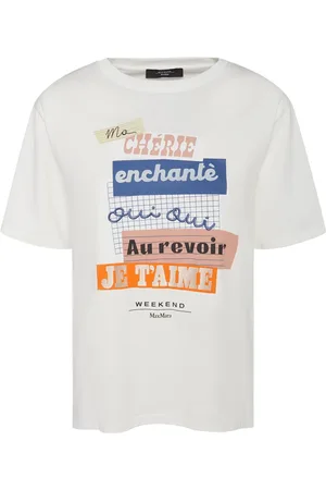 Max Mara Camiseta De Algodón