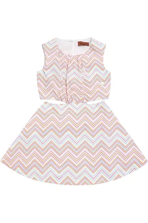 Missoni Vestido De Algodón Estampado