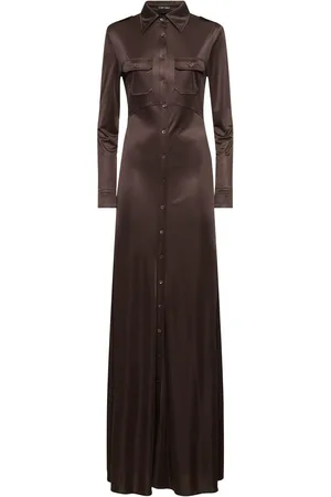 Tom Ford Vestido Largo De Jersey