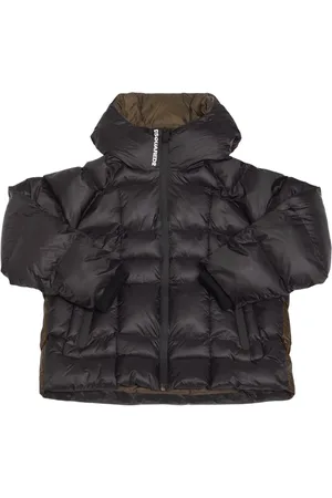 Dsquared2 Chaqueta Acolchada De Nylon Con Capucha