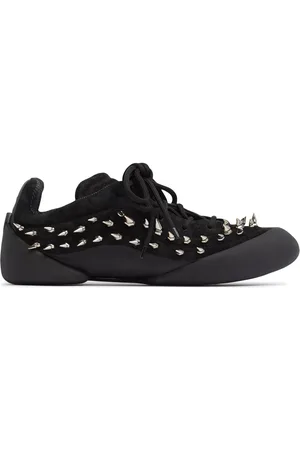 Alexander McQueen Sneakers Flexion De Piel Con Tachuelas