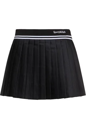 Sporty & Rich Falda Plisada De Lana