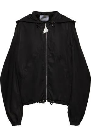 The Attico Chaqueta Bomber De Sarga Con Capucha