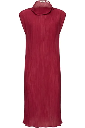 BITE Vestido Midi De Satén Y Algodón