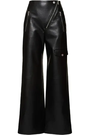 Nanushka Pantalones Con Cremallera