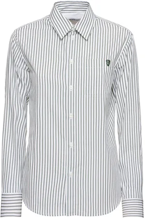 Burberry Camisa De Popelina Con Bolsillo