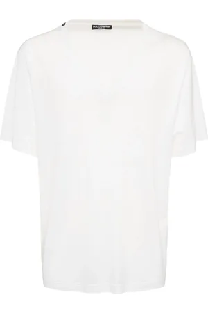 Dolce & Gabbana Camiseta De Algodón Estampada