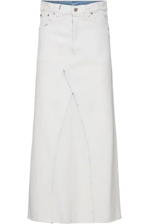Maison Margiela Falda Larga De Denim