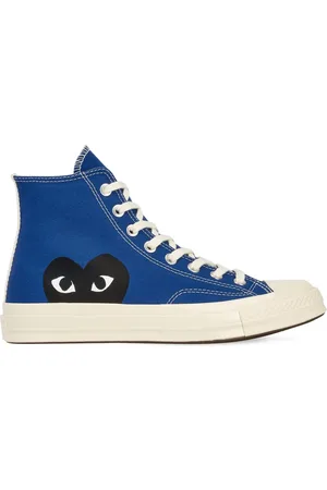 Comme des Garçons Sneakers Altas Play Converse De Algodón 20mm