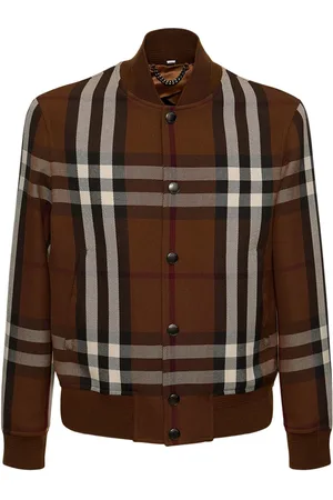 Burberry Chaqueta Bomber Con Estampado