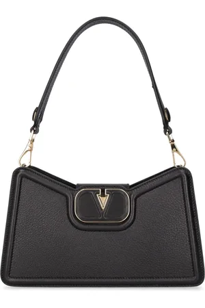 VALENTINO GARAVANI Bolso De Hombro De Piel Con Logo