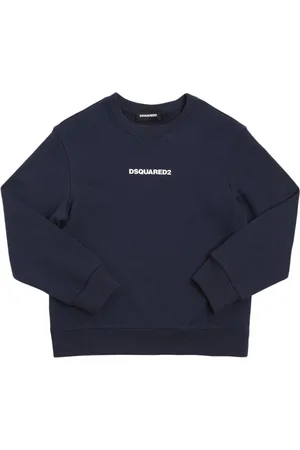 Dsquared2 Sudadera De Algodón Con Cuello Redondo