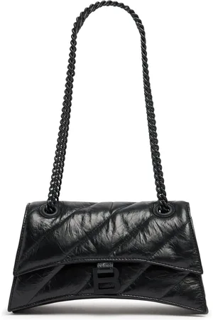 Balenciaga Bolso Pequeño Crush De Piel Pespunteada