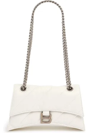 Balenciaga Bolso Pequeño Crush De Piel Pespunteada