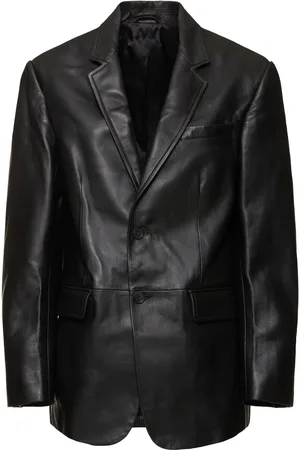 WARDROBE.NYC Blazer Oversize De Piel