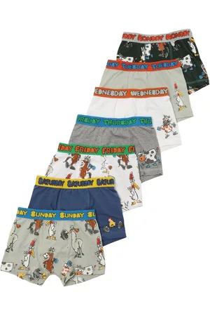 Stella McCartney Set De 7 Calzoncillos Bóxer De Algodón Con Logo