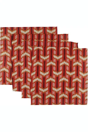 Cabana Set De 4 Servilletas Chevron