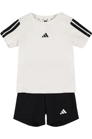 adidas Camiseta Y Shorts De Jersey De Algodón