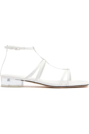 Studio Amelia Sandalias Planas De Piel 20mm