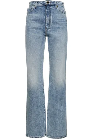 Khaite Jeans Rectos Con Cintura Alta