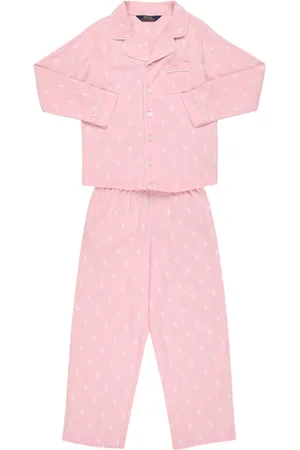 Ralph Lauren Pijama De Franela De Algodón