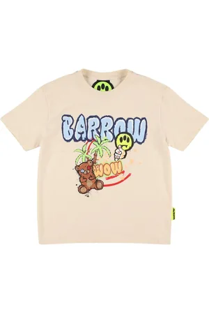 BARROW Camiseta De Jersey De Algodón Estampada