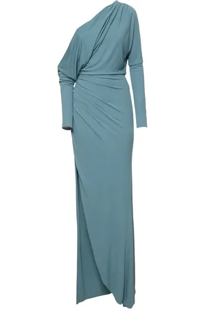 Elie saab Vestido Largo De Jersey Drapeado