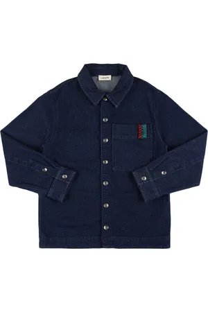 Lanvin Camisa De Denim De Algodón
