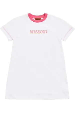 Missoni Vestido De Jersey De Algodón Estampado